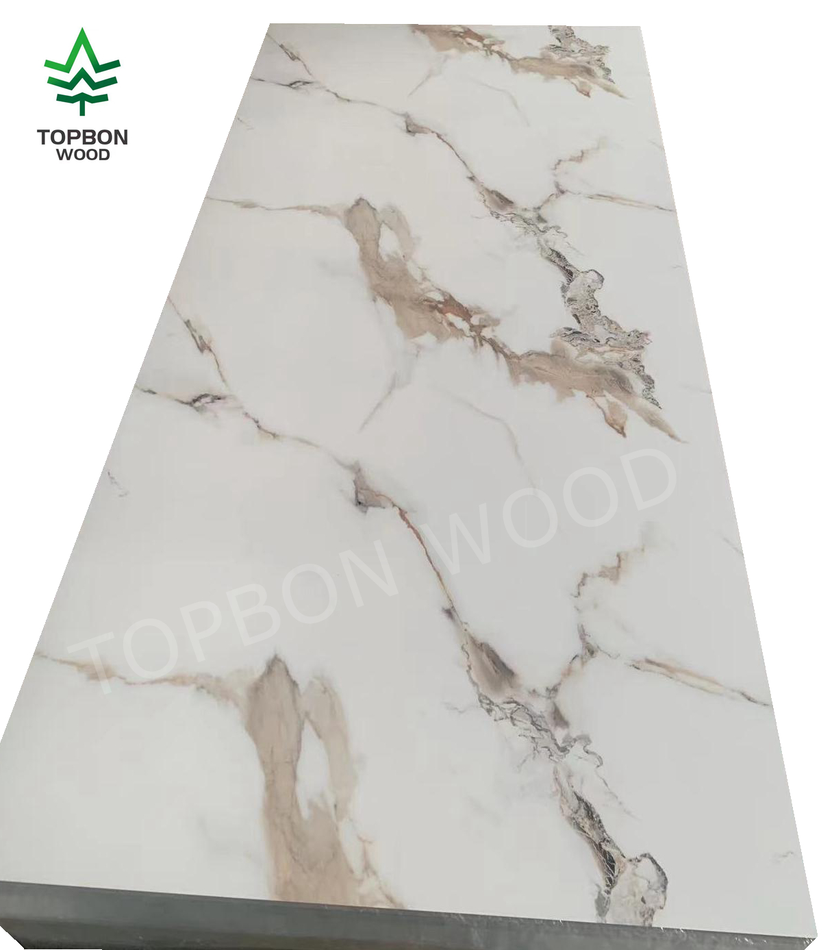 Decoración de interiores Panel de lámina de mármol UV