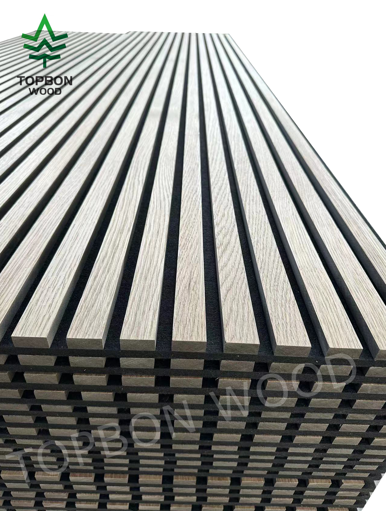 Paneles de techo acústico de fibra de poliéster