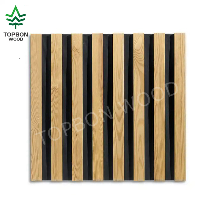 Panel de espuma acústica de madera para decoración