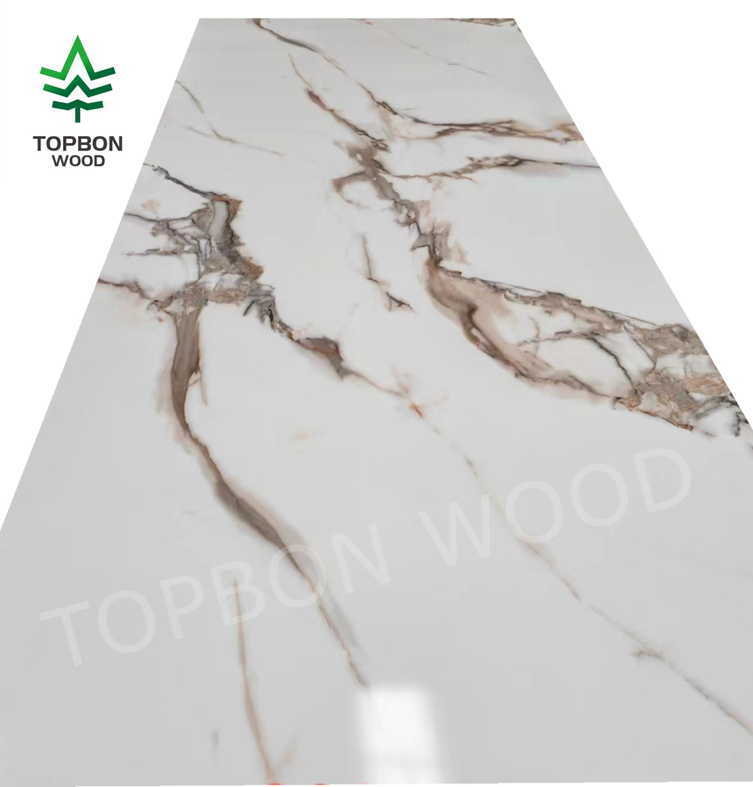 Panel de pared de mármol UV de alto brillo de PVC desde China