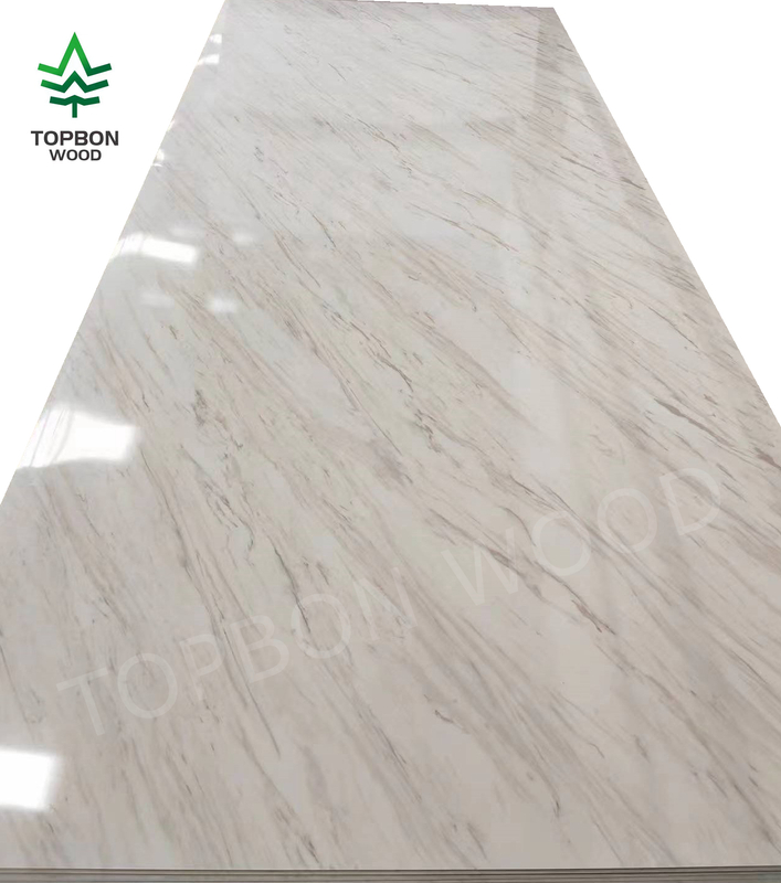 Panel de pared de mármol UV de alto brillo de PVC desde China