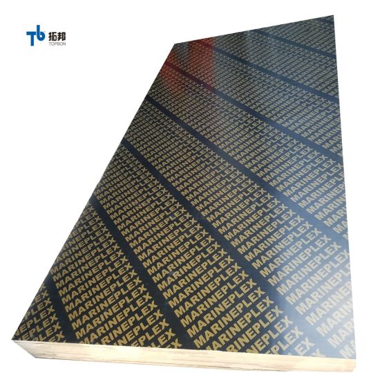 Madera contrachapada con revestimiento de película negra de 12 mm con buena calidad y precio económico