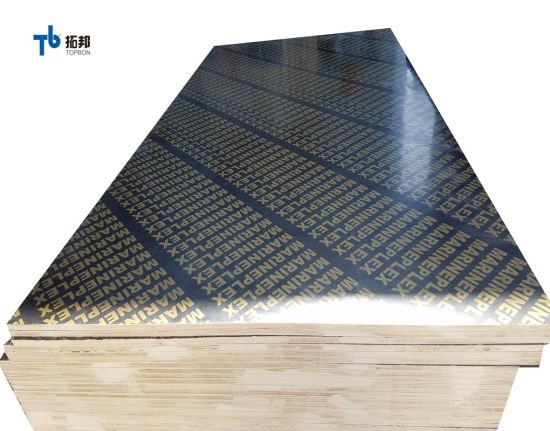 "Madera contrachapada con revestimiento de película de 18 mm de alta calidad para la construcción"