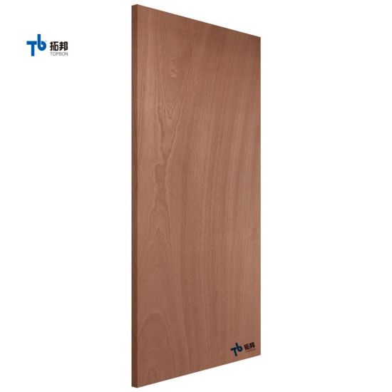 "Precio de la puerta del dormitorio de madera contrachapada interior con marco"