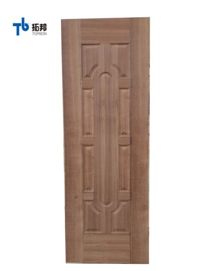 "La piel de la puerta de chapa de teca con precio barato"