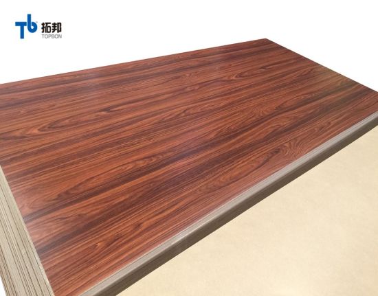 Proveedor de muebles de alta calidad a bajo precio Tablero de MDF de melamina