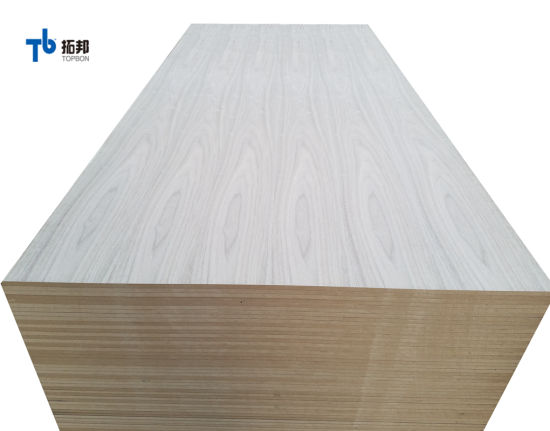 "Tablero de MDF de chapa de madera de uso de muebles de alta calidad de la fábrica de China"