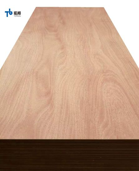 "Tablero de MDF de chapa de madera de uso de muebles de alta calidad de la fábrica de China"
