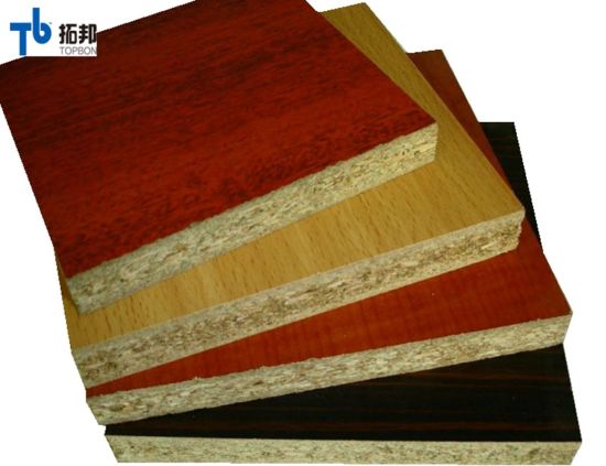 "Tableros de partículas de melamina de varios colores para el mercado exterior"