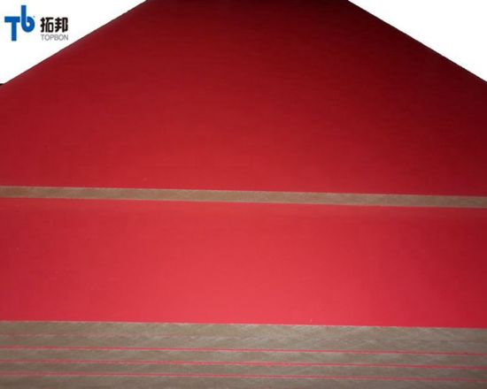 Tablero de MDF de melamina de alta densidad de la fábrica de China
