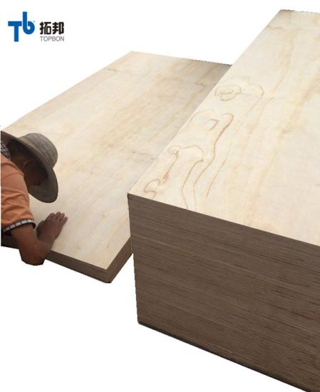 Material de construcción del panel de pared Madera contrachapada comercial barata para muebles