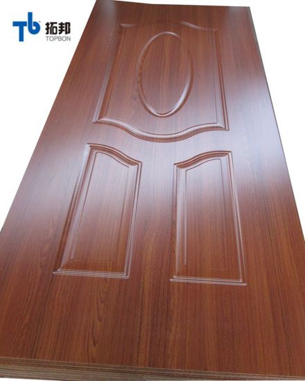 Piel de puerta de melamina con alta calidad
