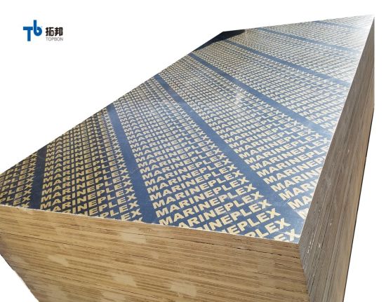"Madera contrachapada con revestimiento de película de 18 mm de alta calidad para la construcción"