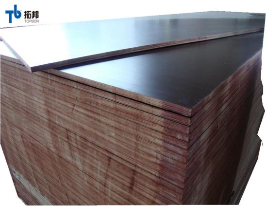 Madera contrachapada con revestimiento de película/madera contrachapada marina de 21 mm