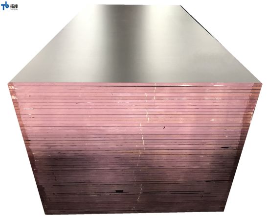 Madera contrachapada con revestimiento de película negra de buena calidad de la fábrica de China