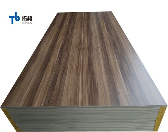 "Tablero de MDF superpuesto de papel con precio bajo de alta calidad"