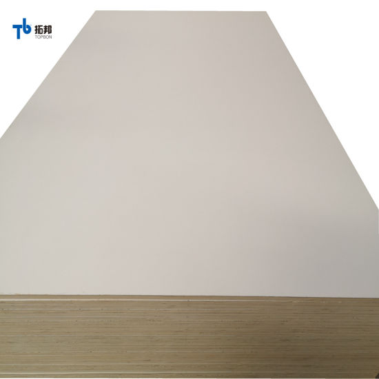 "Madera contrachapada de melamina blanca con buen precio con buen precio"