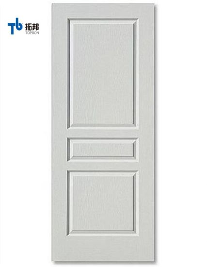 Piel de puerta exterior moldeada con imprimación blanca con precio económico