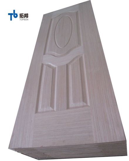 "La piel de la puerta de chapa de teca con precio barato"