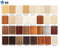 MDF de melamina de varios colores con buen precio