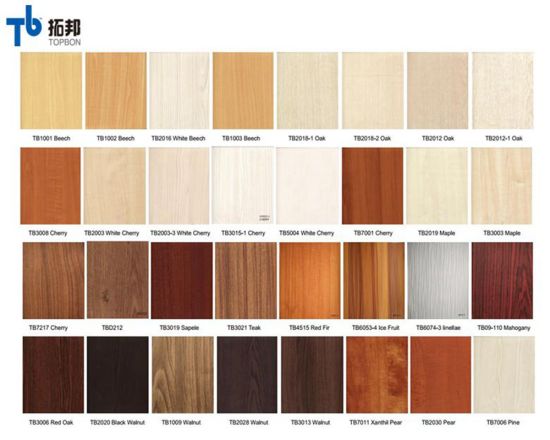 MDF de melamina de varios colores con buen precio