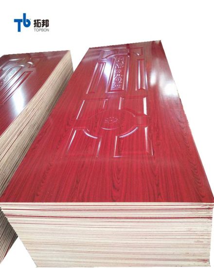 "Precio bajo varios colores de pieles de puertas con revestimiento de melamina"