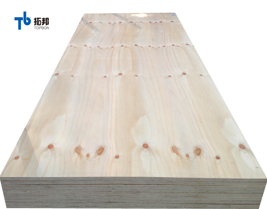Precio barato de madera contrachapada de pino CDX para la construcción