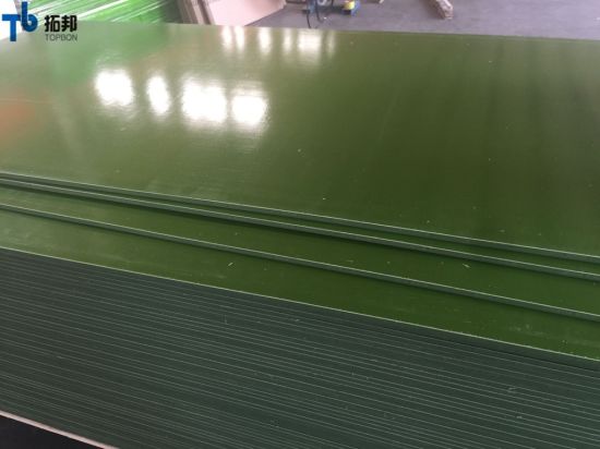 Madera contrachapada con revestimiento de plástico/Construcción de madera contrachapada de plástico con alta calidad
