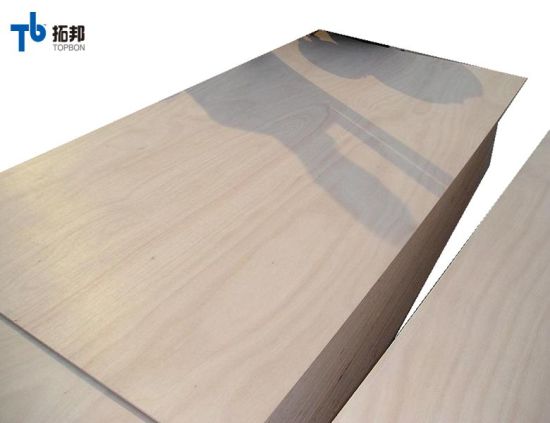 1220*2440mm Okoume cara de madera contrachapada con fabricación de muebles