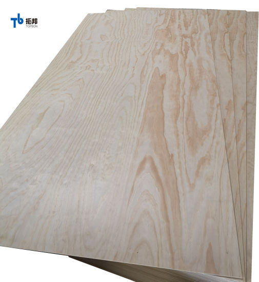 Madera contrachapada de pino barata de 2 mm-6 mm para grado de muebles