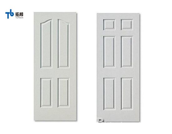 "Piel de puerta exterior moldeada con imprimación blanca para el mercado exterior"