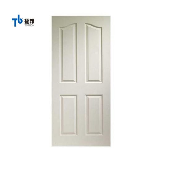 Piel de puerta de imprimación blanca de nuevo diseño de 3 mm con buena calidad