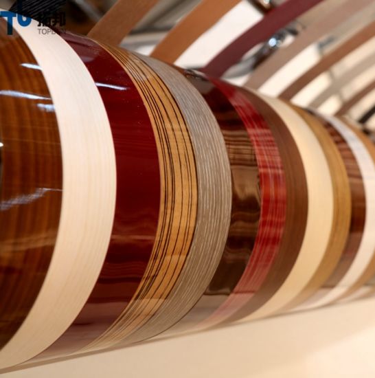 Bandas de borde de PVC de 0,4-3 mm para uso en muebles