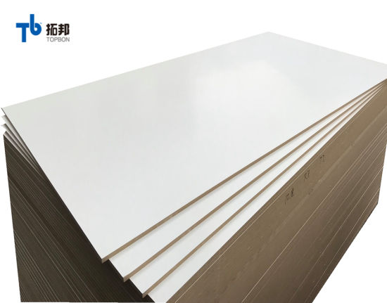 Tablero de MDF de melamina de 3 mm de precio bajo de alta calidad