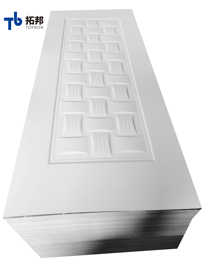 "Piel de puerta moldeada con imprimación blanca de 3~4,5 mm"