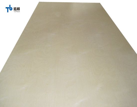 1220*2440mm dos veces de madera contrachapada comercial de prensa caliente para decoración de interiores