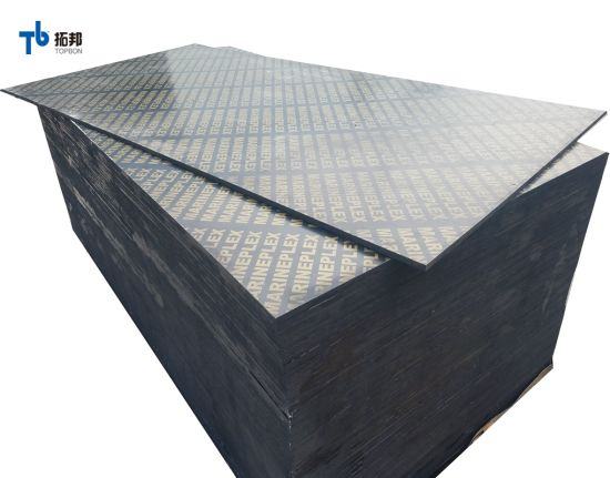 "Madera contrachapada con revestimiento de película de alta calidad/ Madera contrachapada con revestimiento de película de 18 mm con buen precio"