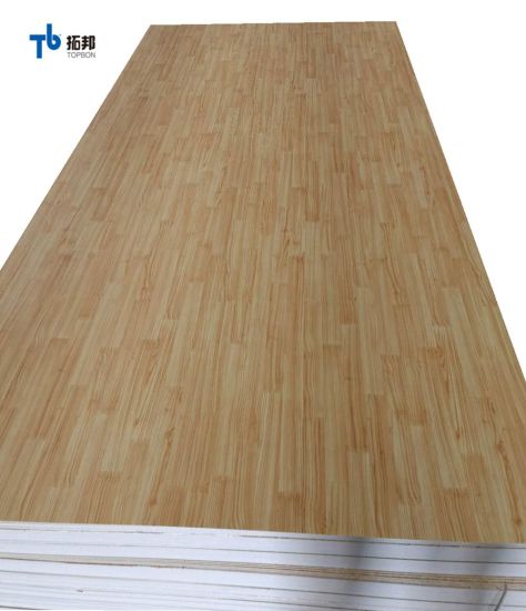 "Tablero de MDF superpuesto de papel con precio bajo de alta calidad"