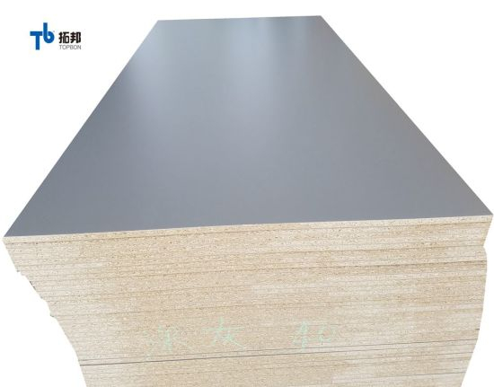 Uso de muebles Tablero de partículas/aglomerado de melamina 1220*2440mm