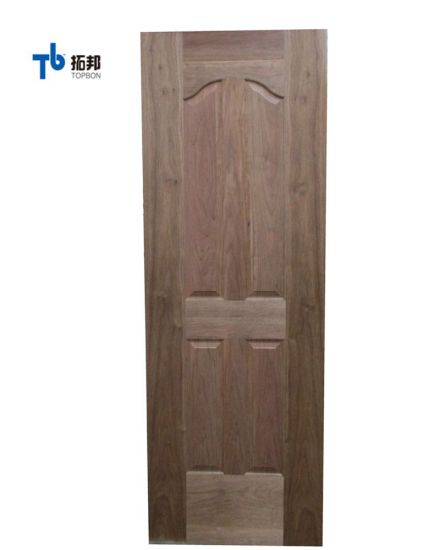 "Piel de puerta de chapa de madera con alta calidad"