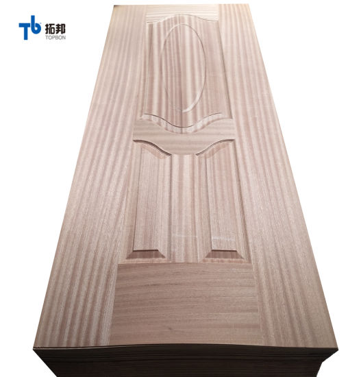 "Piel de puerta de chapa de madera de alta calidad de 3 mm, 4 mm"