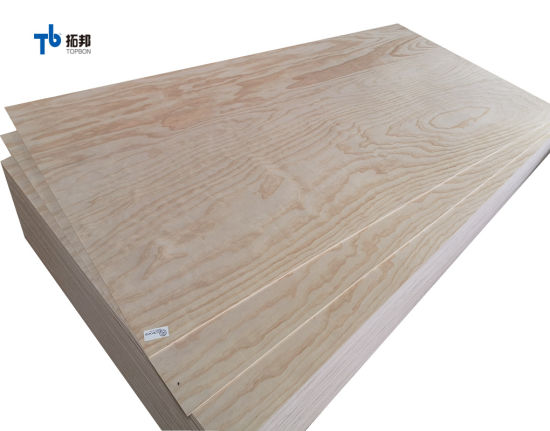 Madera contrachapada de pino comercial para el mercado exterior con precio mayorista