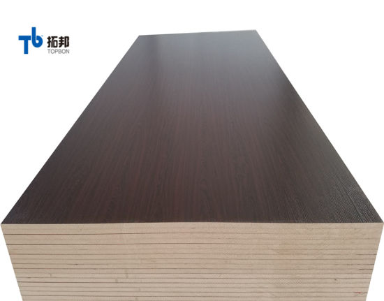 Tablero de MDF de melamina de 3 mm de bajo precio para la fabricación de muebles