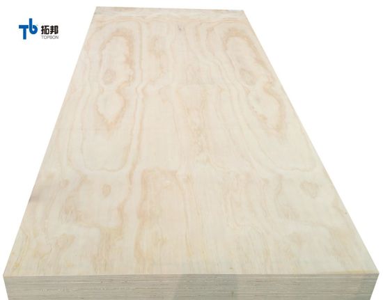 "Madera contrachapada de pino de construcción de bajo precio"