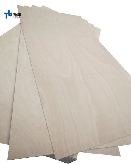 1220X2440mmx 4.6mm Madera contrachapada fina para puerta de Okoume