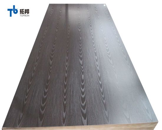 "Contrachapado de melamina 3mm X 4' X 8' Coler negro con buen precio"