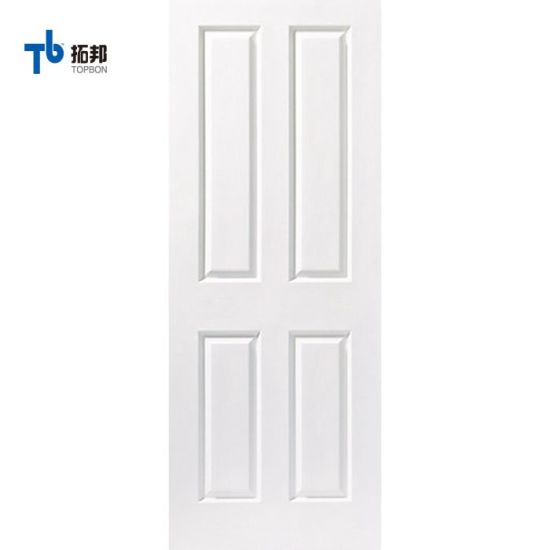 "Piel de puerta exterior moldeada con imprimación blanca para el mercado exterior"