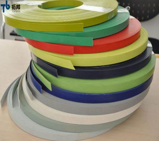 Bandas de borde de PVC de 0,4-3 mm para uso en muebles