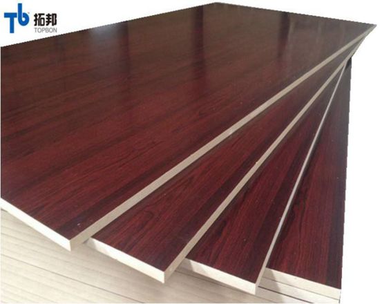Tablero de MDF de melamina de 3 mm de precio bajo de alta calidad