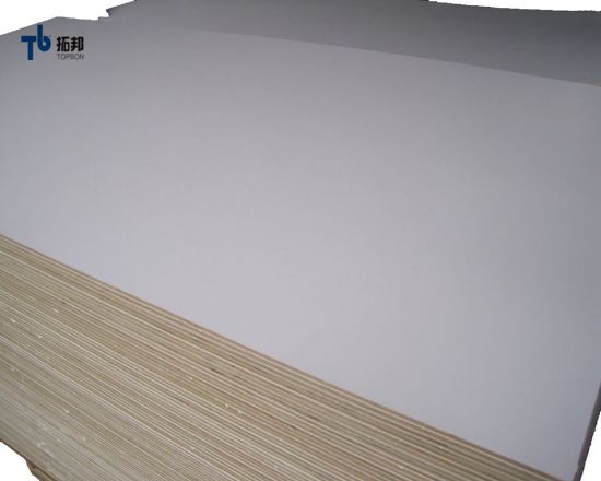"Madera contrachapada de melamina de bajo precio de la fábrica de China"